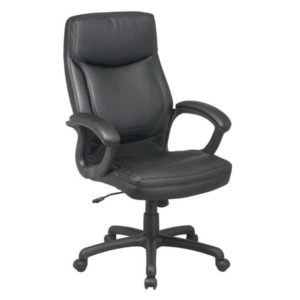 OFD 6583 Black Leather Executive High-Back Chair