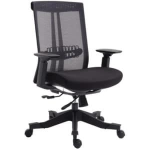 EM5225 Black Mesh Back Task Chair