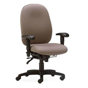 Capacity Ergonomic Beige Task Chair