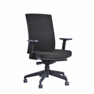 Executive Mesh-Back Fabric Chair